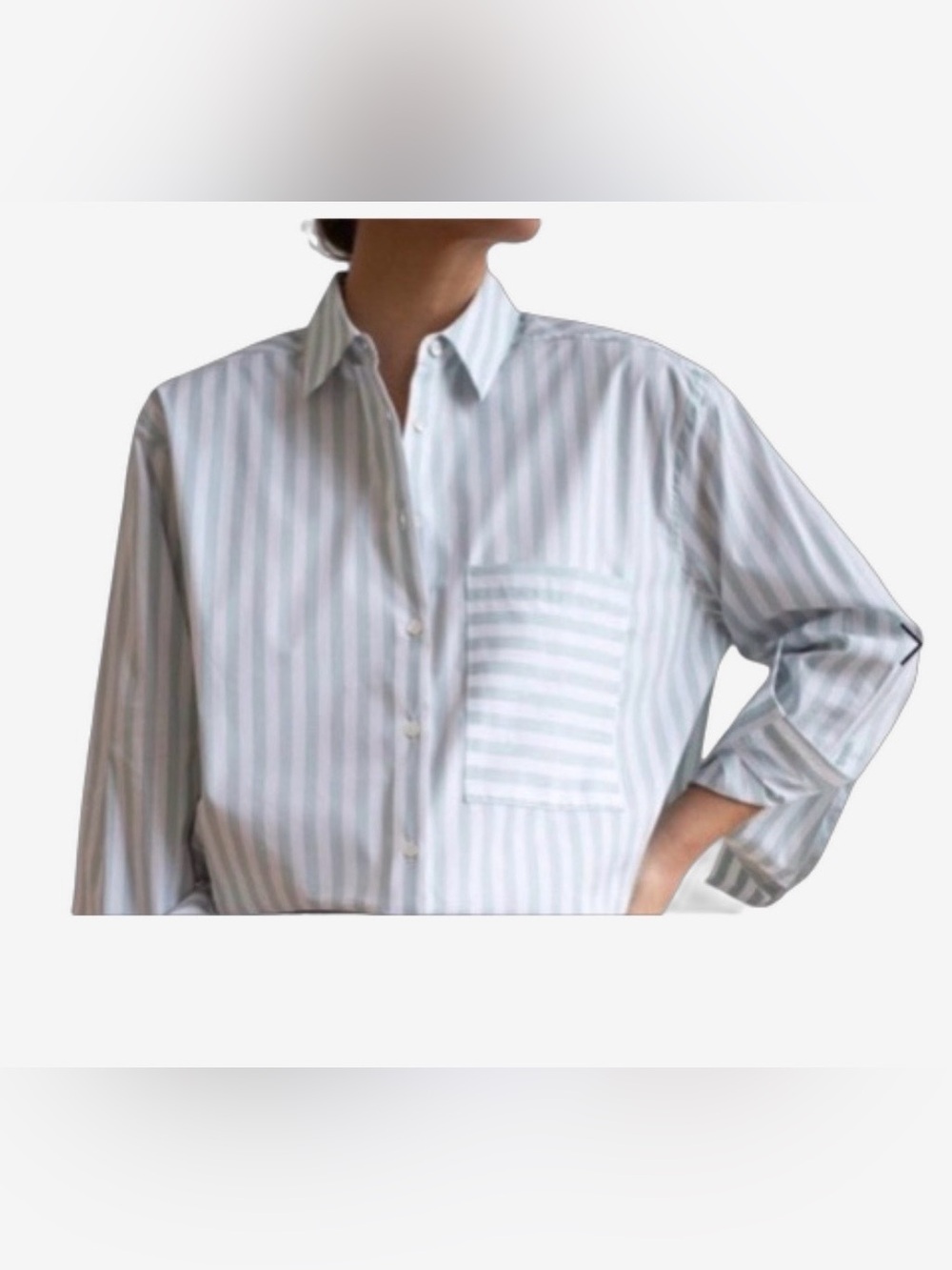 AYR The Deep End mint stripe XS